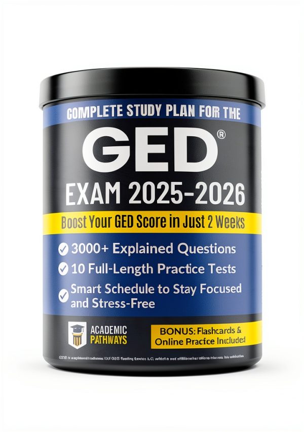 GED Test Guide 2025 Edition - 185-Page Kindle Study Book-0