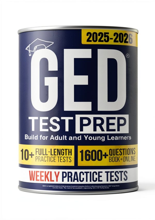 GED Test Guide for Kindle, English, 160 Pages, Supported Screen Reader-0