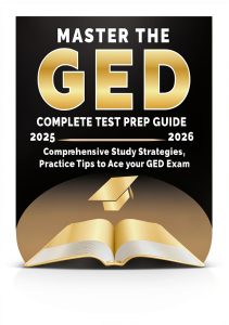 GED Test Prep eBook by Caunoco Press, English, 202 pages-0