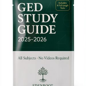 GED Test Guide by Edenroot Press, Kindle Edition, 550 Pages-0