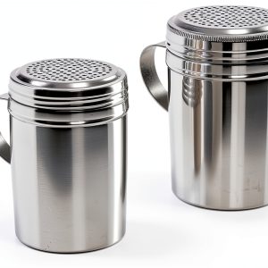 10 oz Stainless Steel Dredge with Handle, W&P Trading Corp, Pack of 2-0