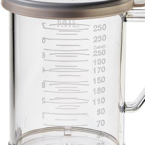 Winco Dredge 10 oz Clear Snap-on Lid Medium PDG-10CM-0