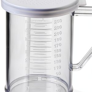 Winware 10-Ounce Polycarbonate Dredge with 3 Snap-On Lids-0