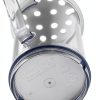 SAN Plastic Shaker by Carlisle FoodService - 8oz Clear Dredge with Lid-2