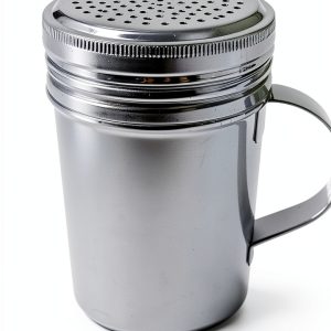Set of 2 Stainless Steel Dredge Shakers, With Handle and Without Handle-0