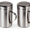 Stainless Steel Dredge Shaker 10 oz 2‑Pack by Fonteme – Rust Resistant-0