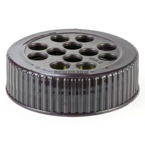 Traex 4908-01 Brown Lid for 16 Ounce Dredge-0
