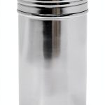 Browne Foodservice 16 oz Stainless Steel Dredge, Silver-0