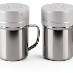 Stainless Steel Dredge Shaker AIFUDA 2 Set Handle 16 Stencil Molds-0