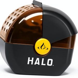 Flour Shaker HALO Click‑Go Lid Transparent Body HZ‑3029 Black 1 Cup-0